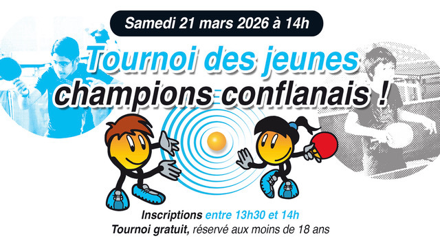 Tournoi des jeunes champions conflanais samedi 21 mars au gymnase Joffre
