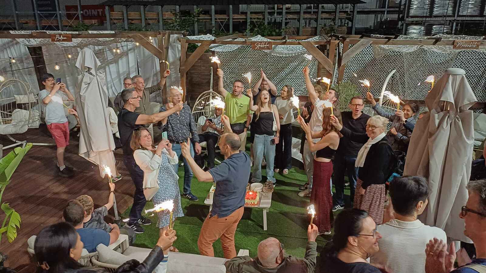 60 ans mais encore beaucoup d'énergie USCTT au Chic Pub