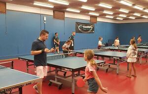Journée d'initiation au ping jeudi 26 juin au gymnase Joffre