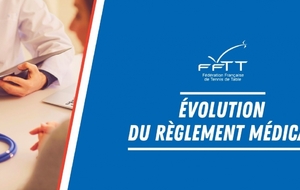 Evolution du règlement médical en 2025/26