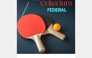 Résultats du 1er tour du Critérium Fédéral