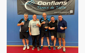 J6 phase 1 D2: Conflans3 s'assure le podium