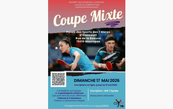 Coupe mixte le dimanche 17 mai à Maurepas