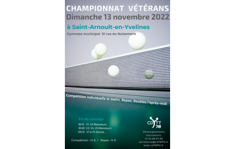 Championnat vétérans des Yvelines