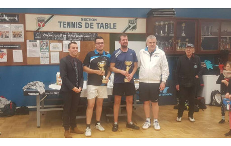 Tournoi de la galette des doubles: la galette des rois revient à Daniel Bamba/Cédric François