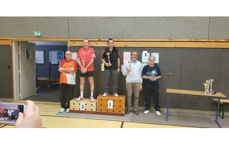 Championnat Ile-de-France vétérans: Pierre Danielsky sur le podium en V4