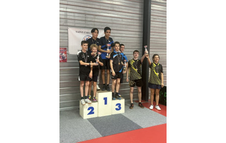Podium D1 championnat des Yvelines pour nos juniors