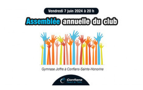 Assemblée annuelle USCTT le 7 juin au gymnase Joffre