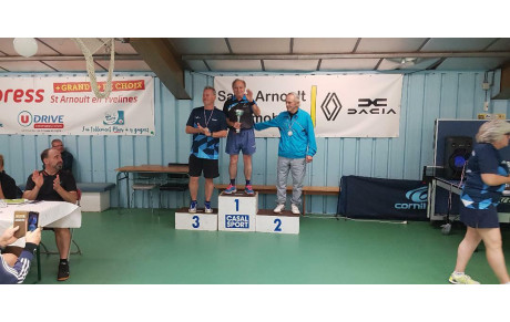 Le conflanais Pierre Danielsky champion des Yvelines vétérans +70 ans