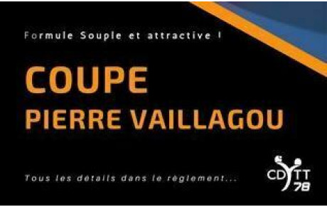 3ème édition de la Coupe Pierre Vaillagou